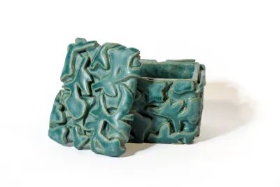 Drippy Teal Box