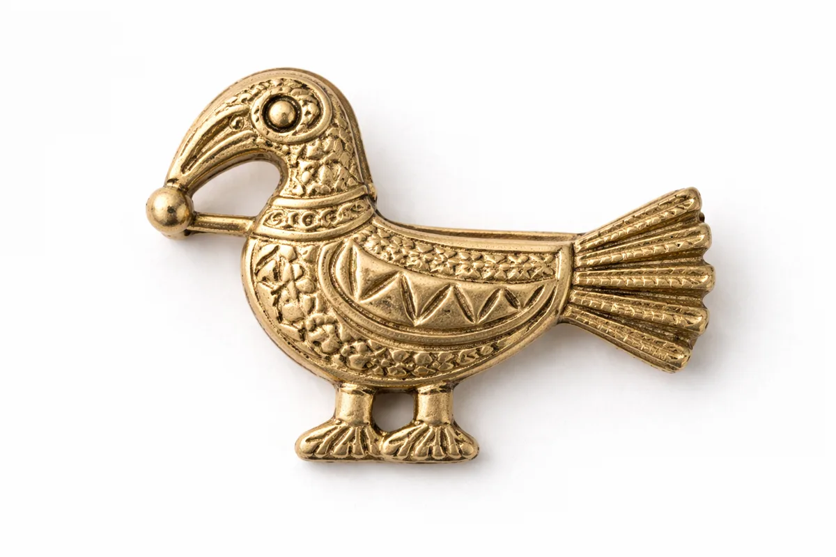 Goldweight Brooch, Bird